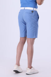 GOLF SHORTS SKY MELANGE